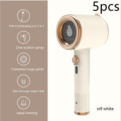 TRUE HOME - Mini Portable Handheld Steamer For Clothes, Travel, Home Appliances!
